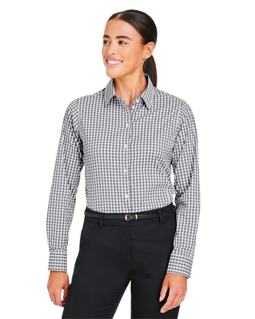 Women's CrownLux Performance® Gingham Dress Shirt