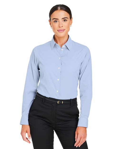 Women's CrownLux Performance® Microstripe Dress Shirt