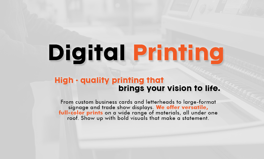 High-Quality Digital Printing Services in Boston