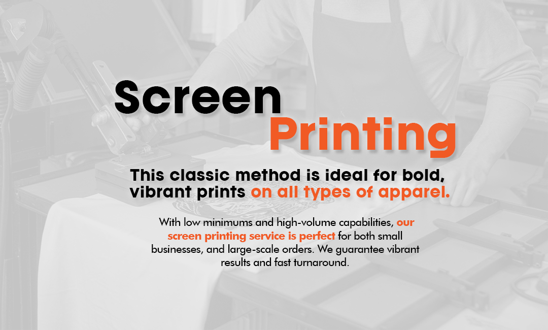 Professional Screen Printing Services in Boston