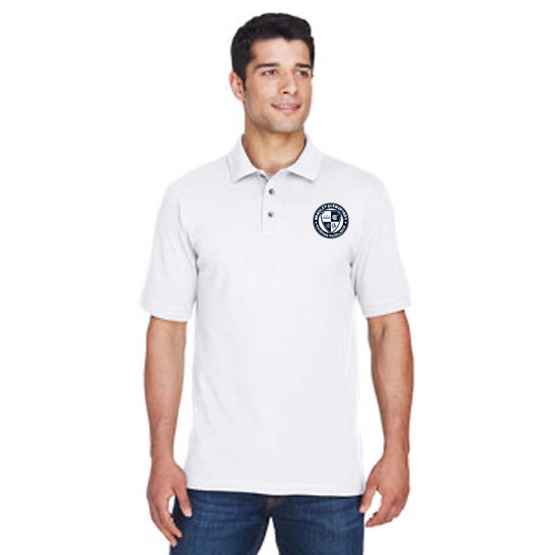 Bradley Elementary School Adult Short Sleeve Polo