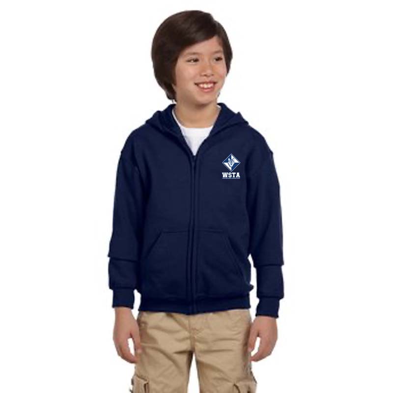 Wright Science & Technology Academy Youth Full Zip Sweatshirt 