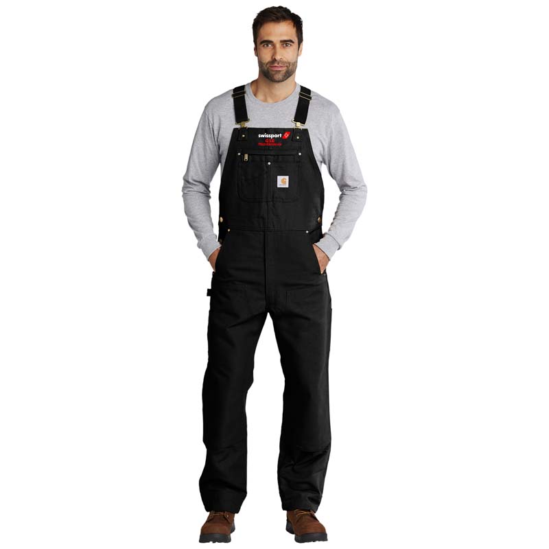 CarharttÂ® Duck Unlined Bib Overalls - Swissport