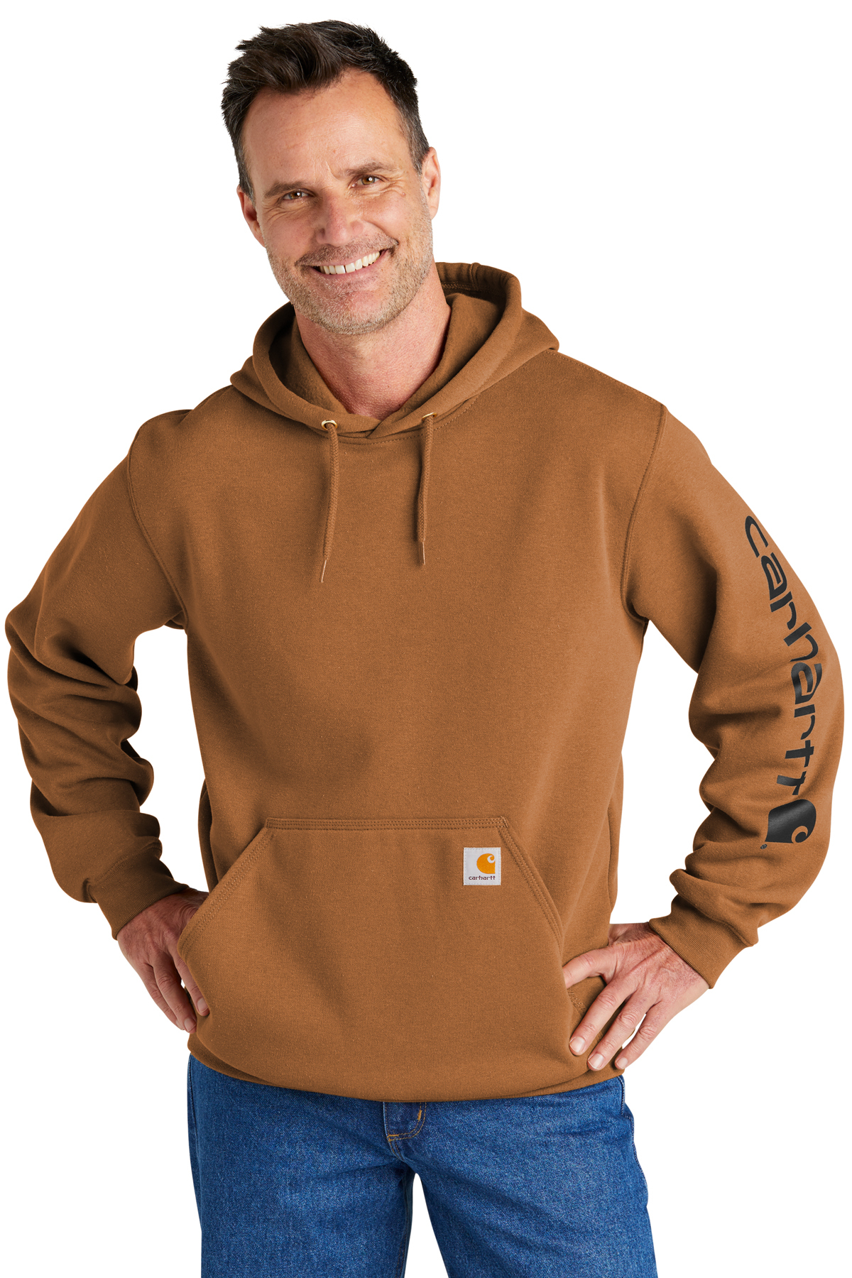 CarharttÂ® Midweight Hooded Logo Sweatshirt