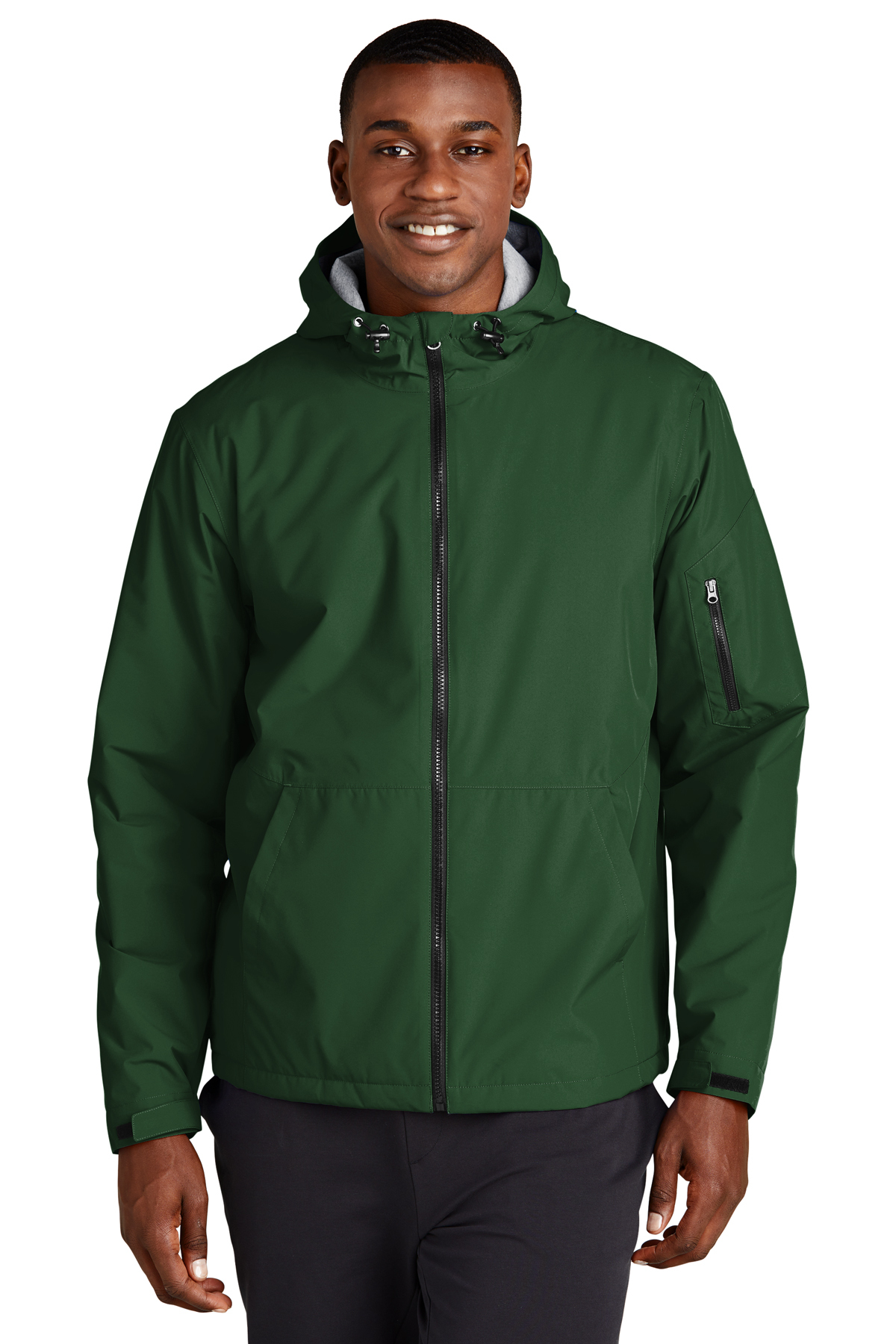 Crest Logo Portsmouth Jacket, Lined Windbreaker Raincoat, Full-Zip -  Wildcat Warehouse at Episcopal Collegiate