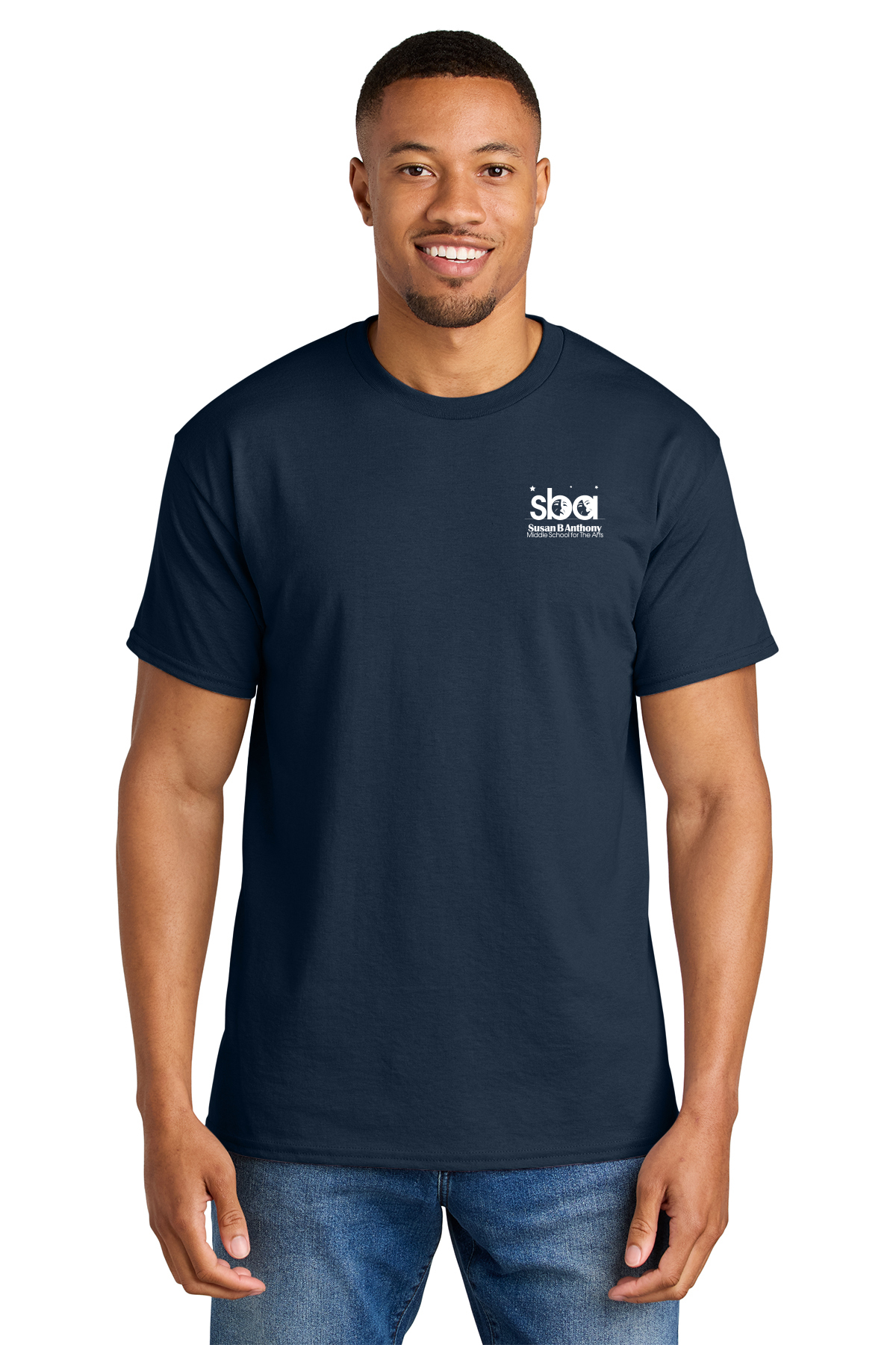 Susan B. Anthony Middle School Adult DryBlend® 50 Cotton/50 Poly T-Shirt /Staff/Parents Only