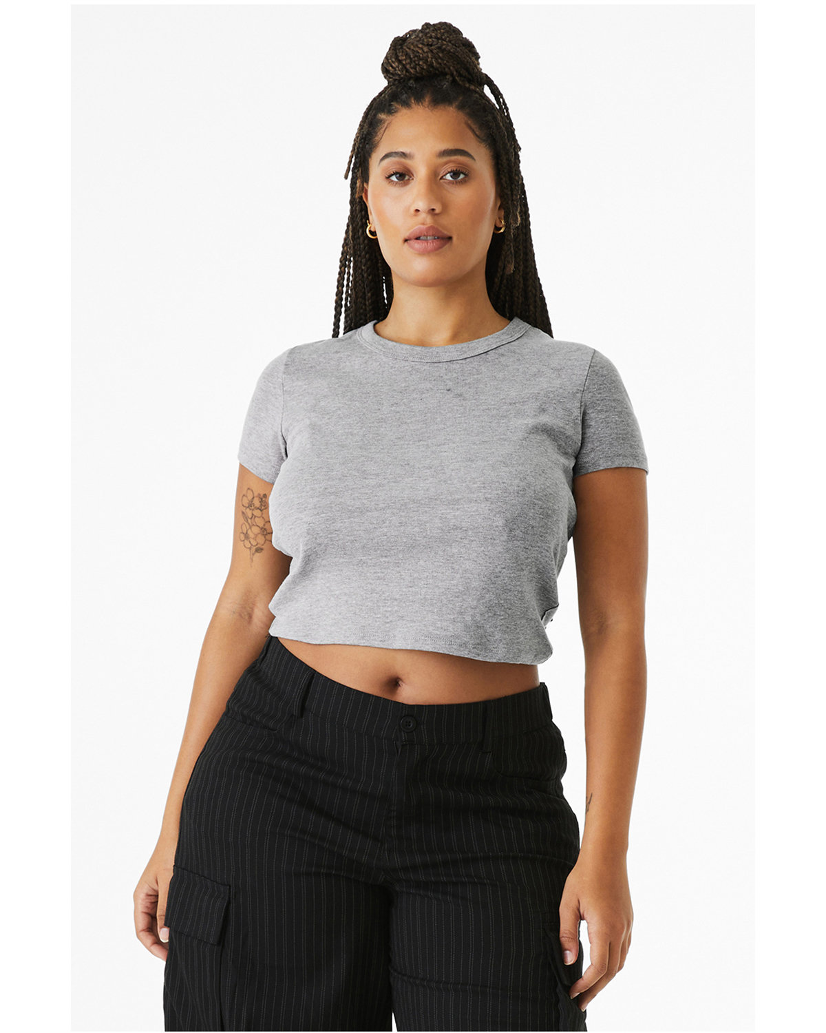 [AB] Bella + Canvas Ladies' Micro Ribbed Baby T-Shirt