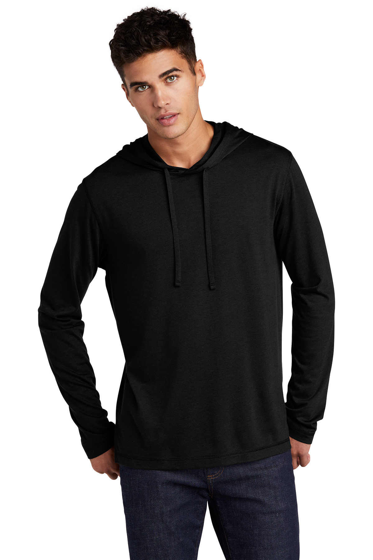 Sport-Tek Â® PosiCharge Â® Tri-Blend Wicking Long Sleeve Hoodie