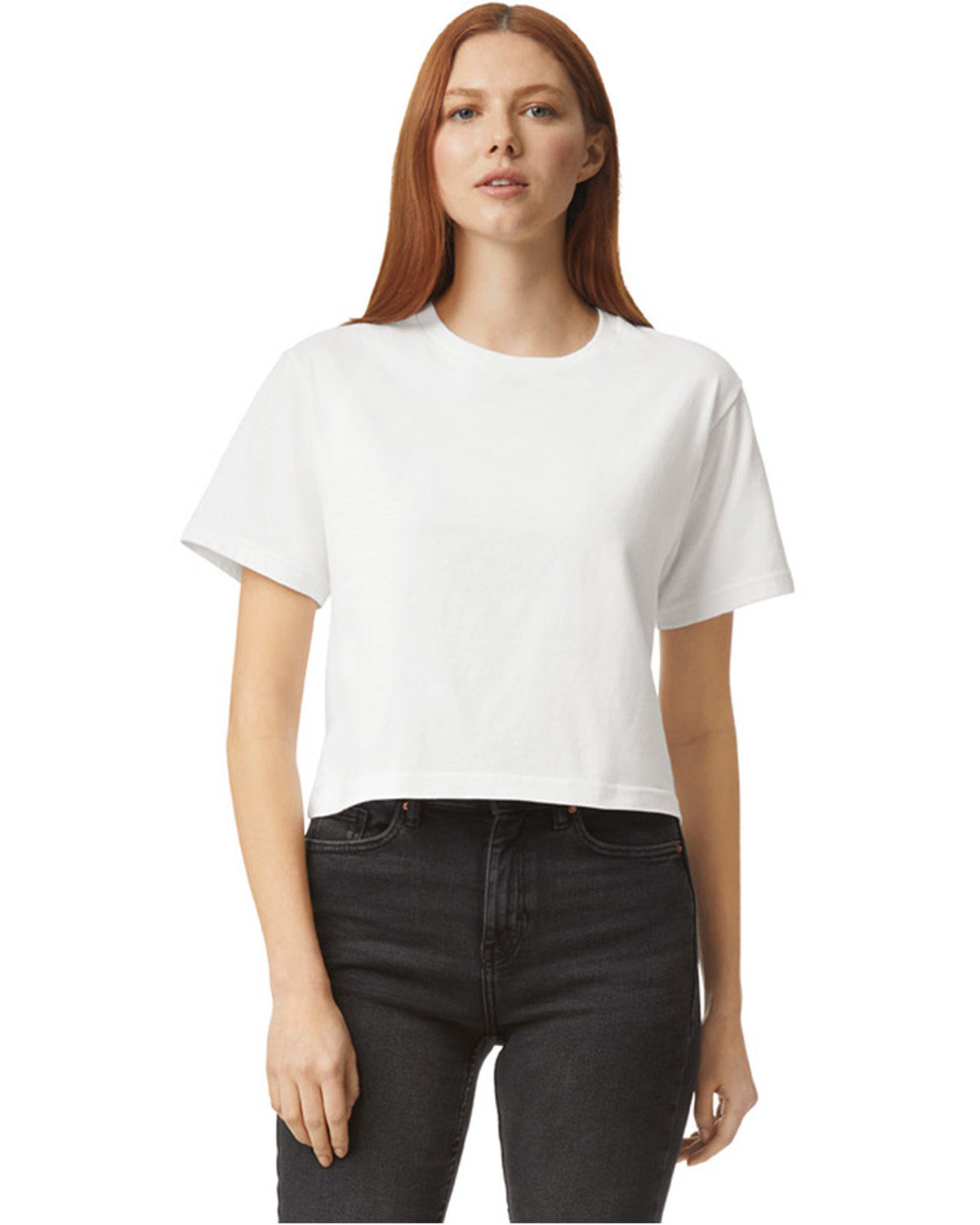 [AB] American Apparel Ladies' Fine Jersey Boxy T-Shirt