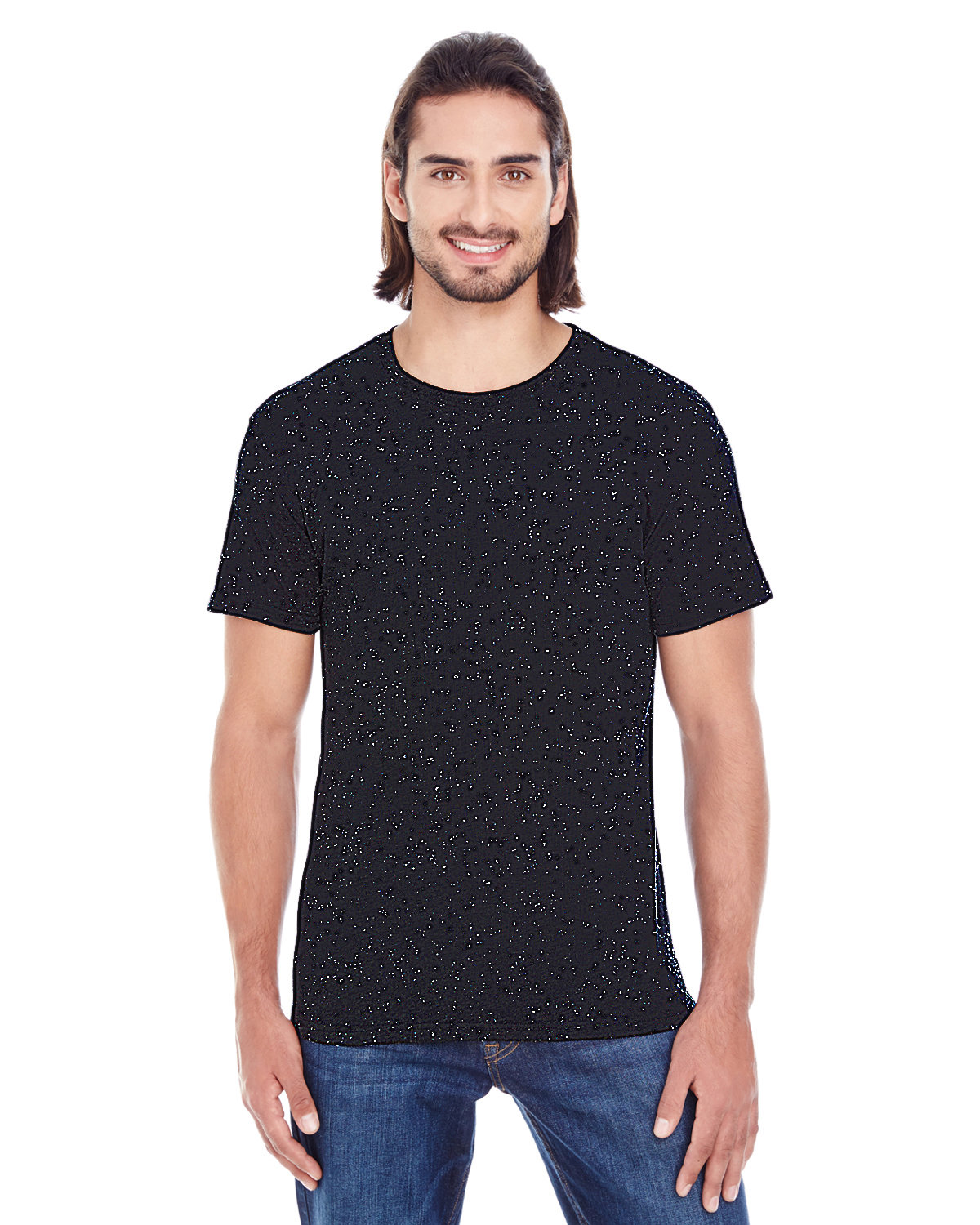 [AB] Threadfast Apparel Men's Triblend Fleck Short-Sleeve T-Shirt