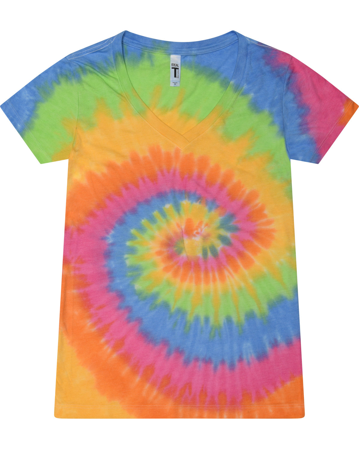 [AB] Tie-Dye Ladies' V-Neck T-Shirt