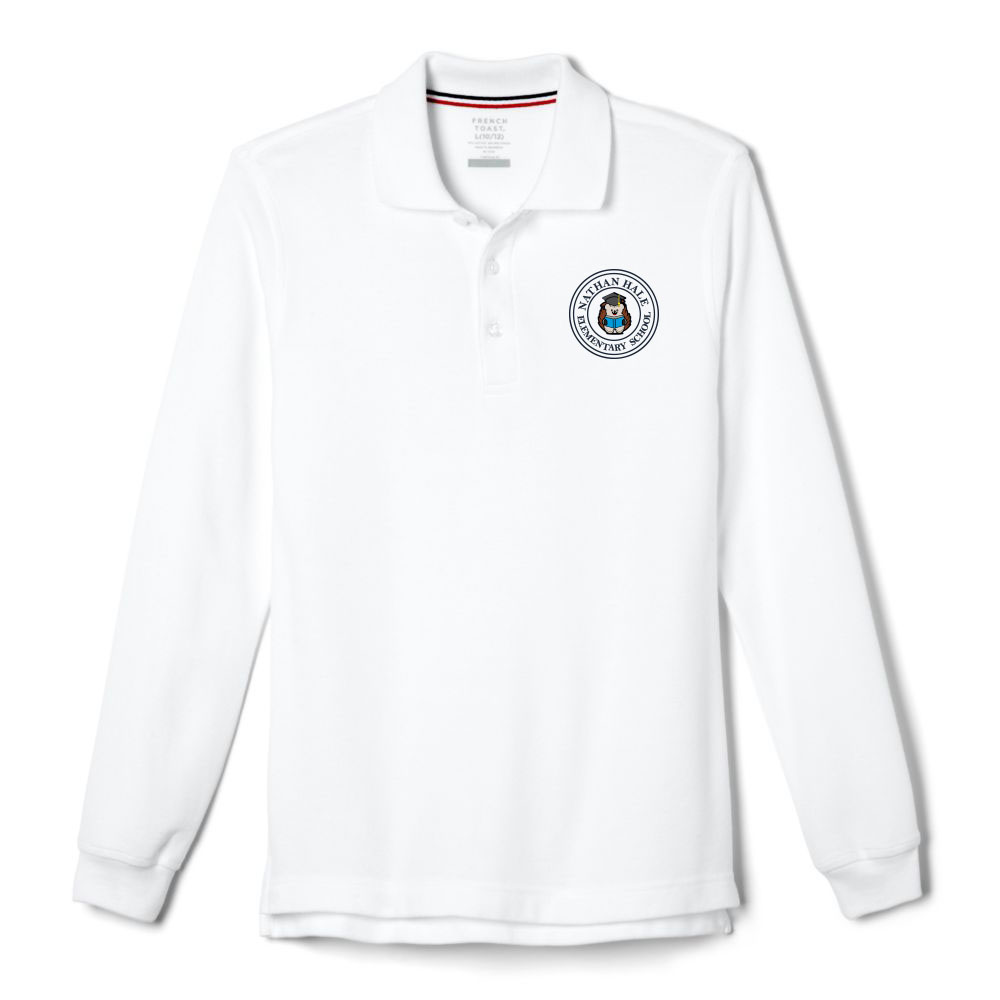 Nathan Hale School (Elementary) Youth Long Sleeve Polo