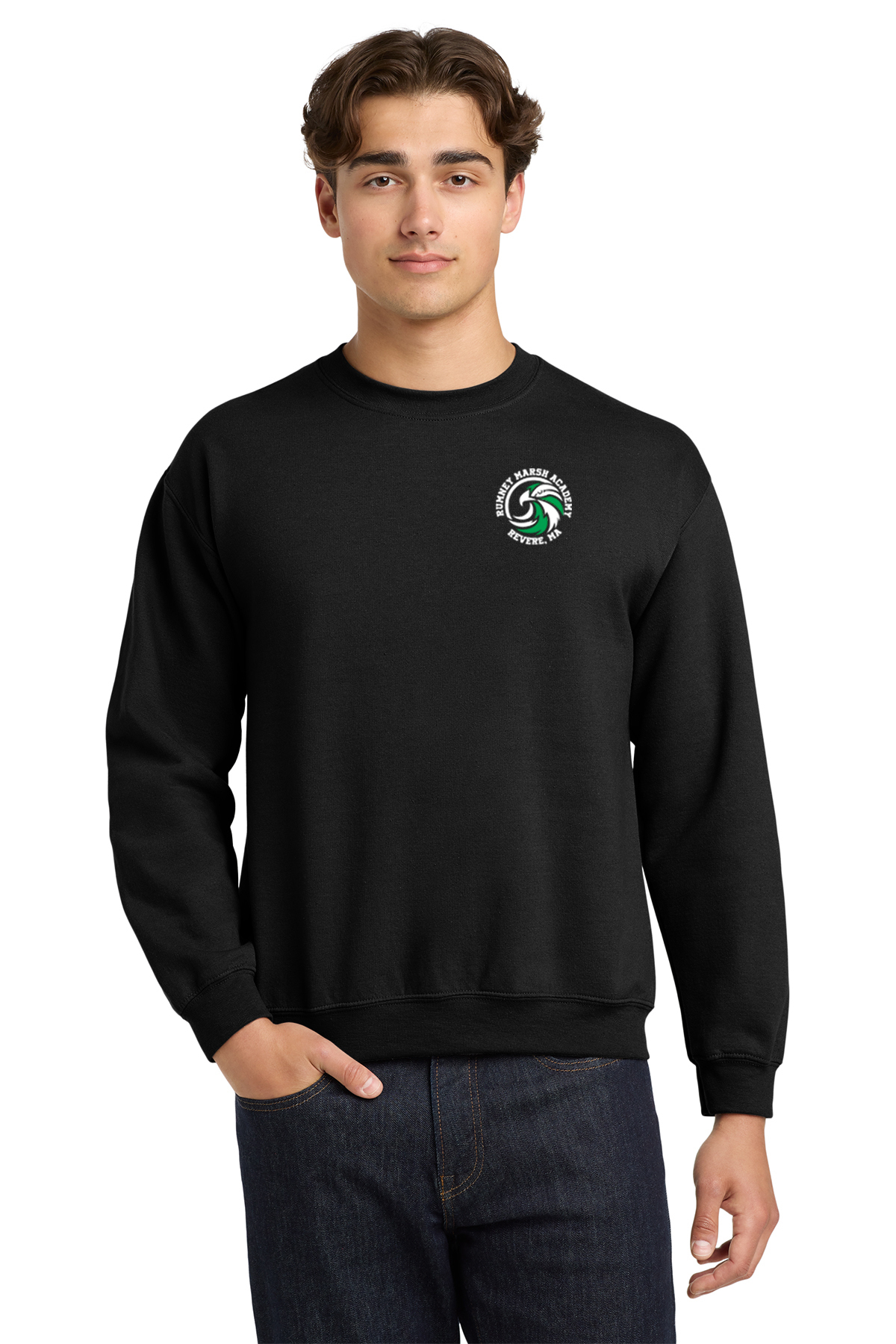 Rumney Marsh Academy School Adult Heavy Blend™ Crewneck Sweatshirt