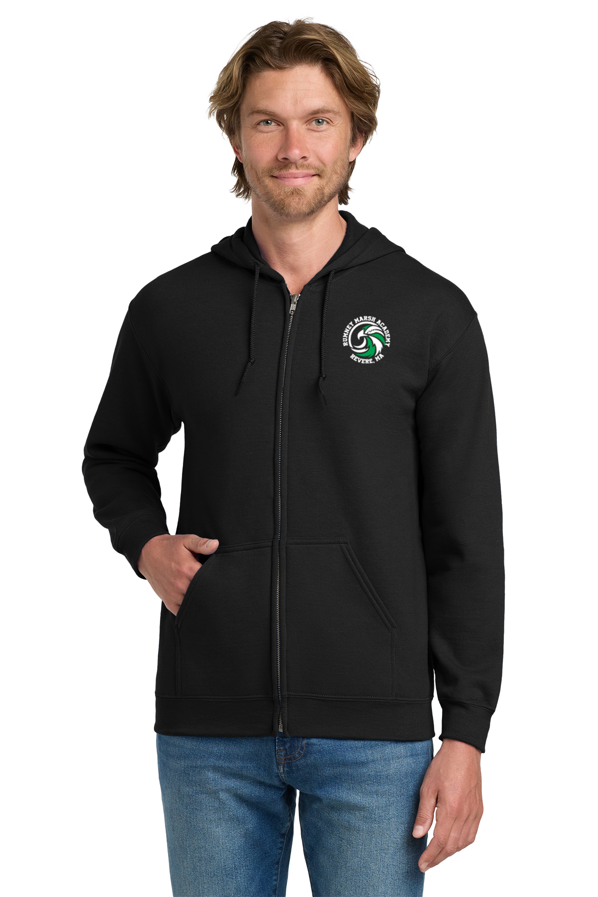 Rumney Marsh Academy Heavy Blend™ Full-Zip Hooded Sweatshirt