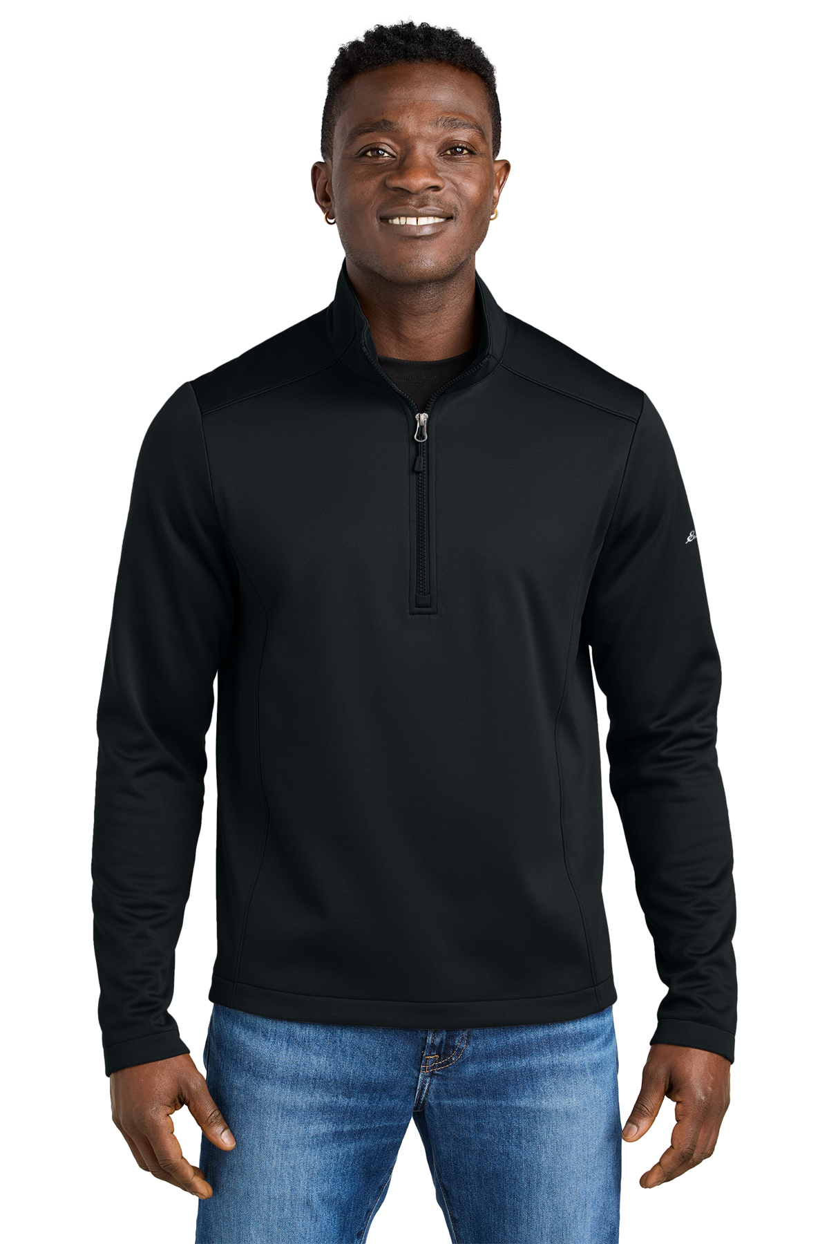 Eddie BauerÂ® Smooth Mid Layer Fleece 1/2-Zip