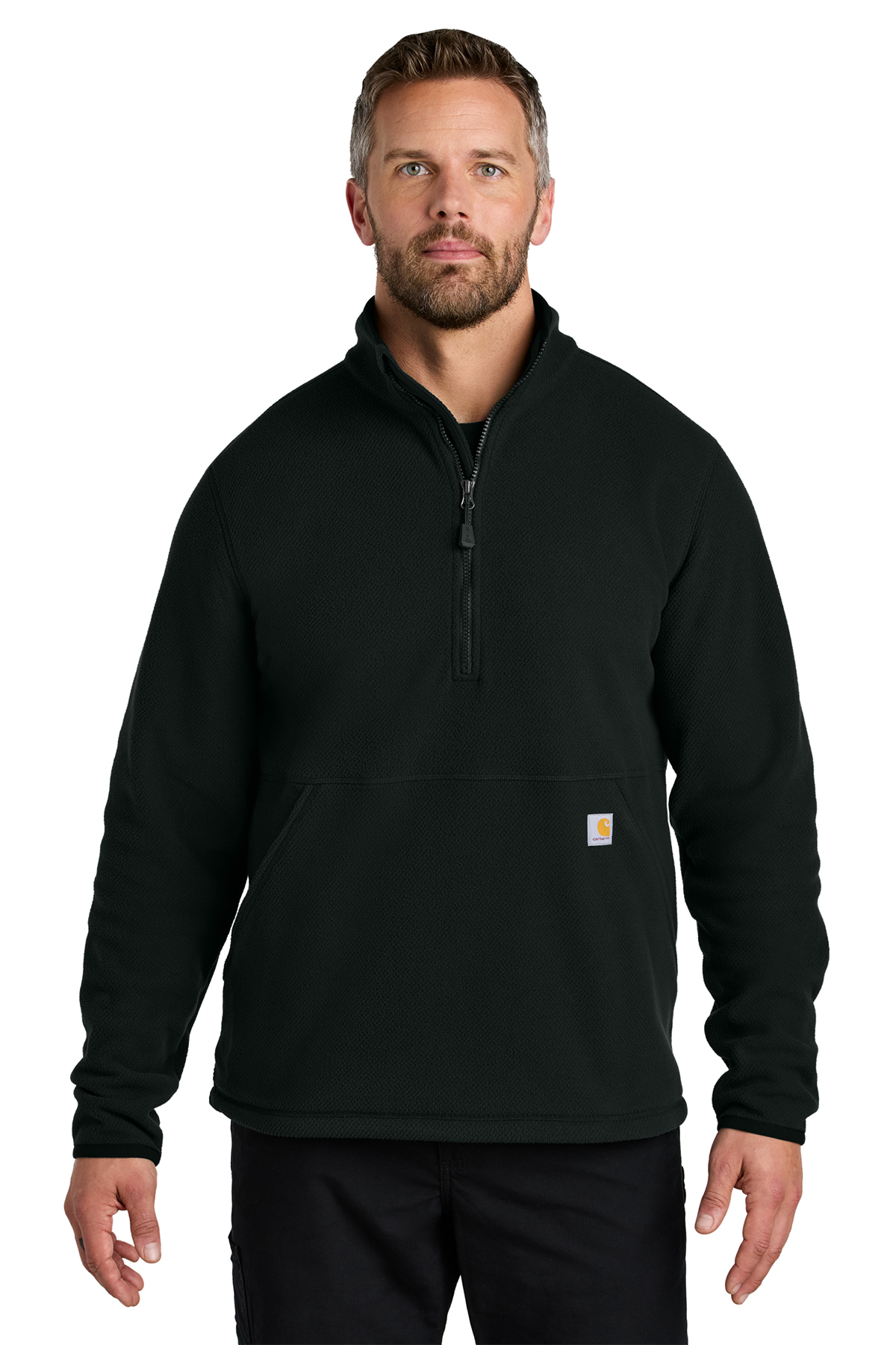 CarharttÂ® Textured 1/2-Zip Fleece Jacket