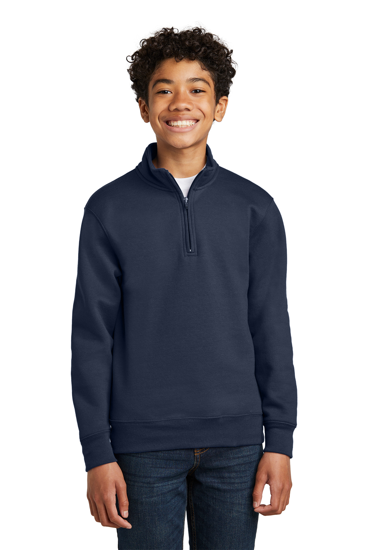 Condon Huskies School Youth Core Fleece 1/4-Zip Pullover Sweatshirt