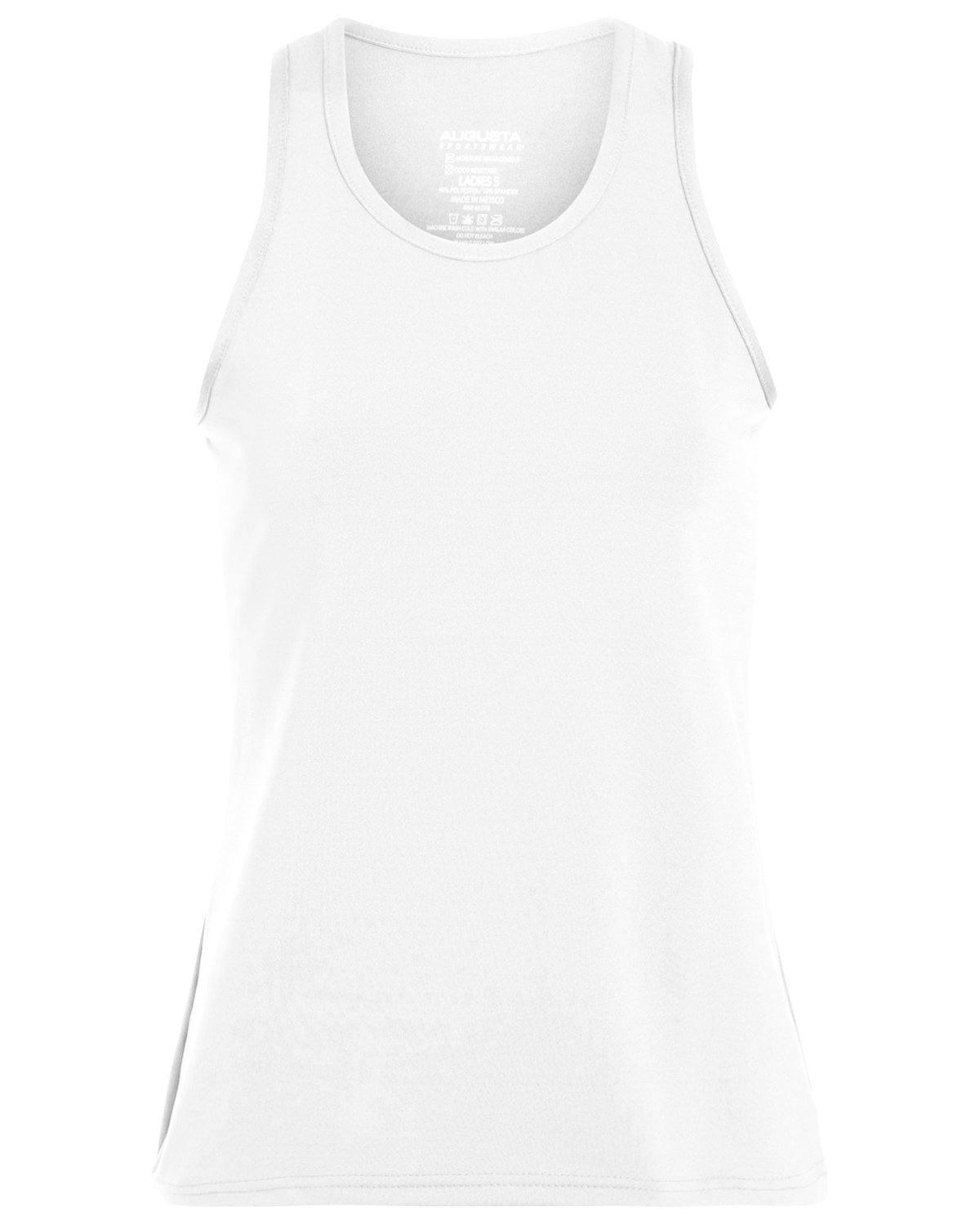 [AB] Augusta Sportswear Girls' Polyester Spandex Racer Tank