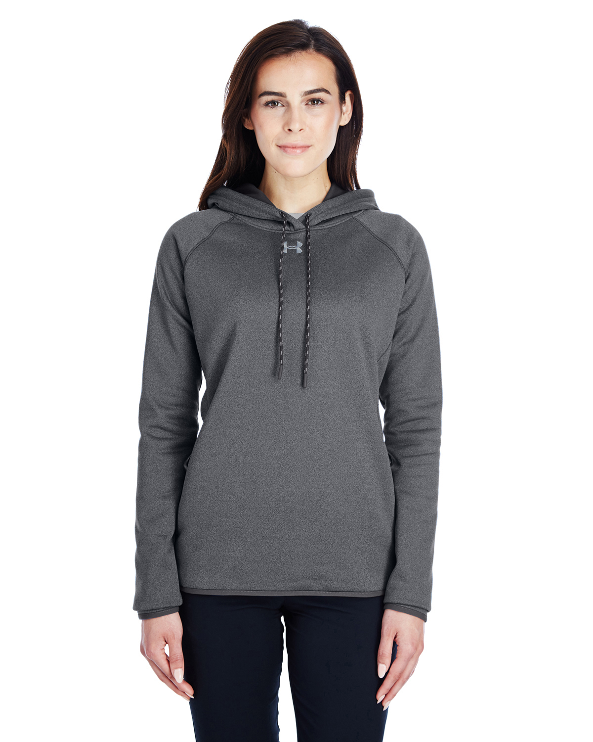 1295300 Under Armour Ladies\' Double Threat Armour FleeceÂ® Hoodie