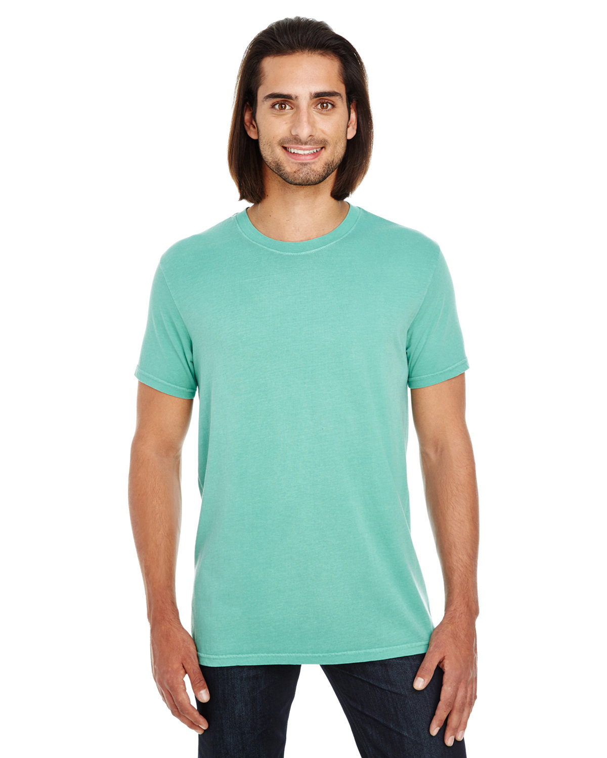 [AB] Threadfast Apparel Unisex Pigment-Dye Short-Sleeve T-Shirt