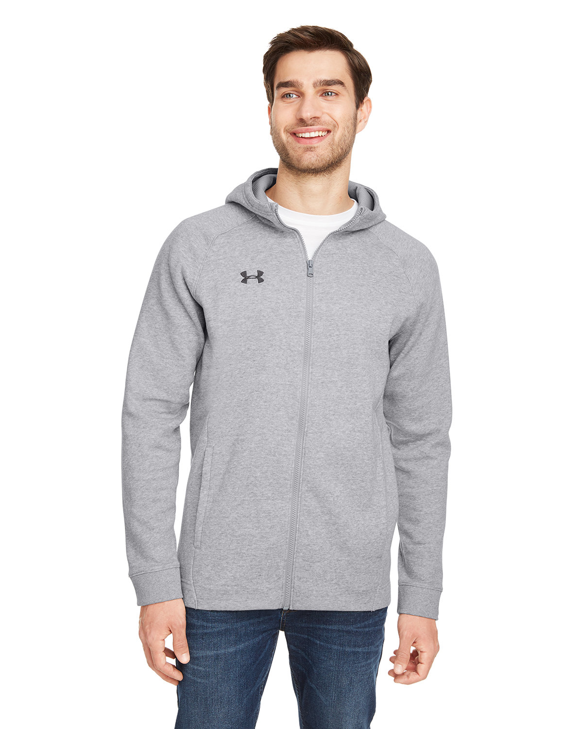 Under Armour Ladies' Hustle Full-Zip Hooded Sweatshirt