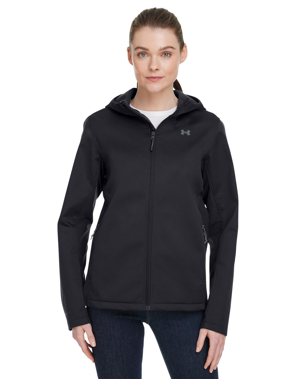 [AB] Under Armour Ladies' ColdGear® Infrared Shield 2.0 Hooded Jacket