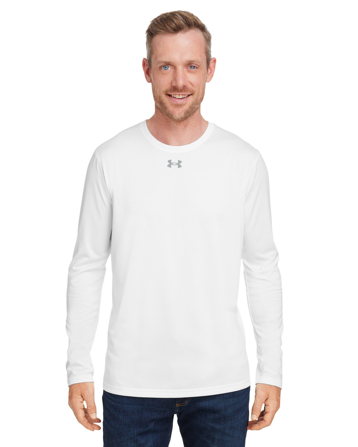 [AB] Under Armour Men's Team Tech Long-Sleeve T-Shirt