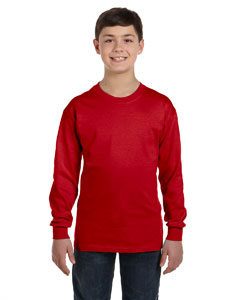 G540B Gildan Youth 5.3 oz. Long-Sleeve T-Shirt