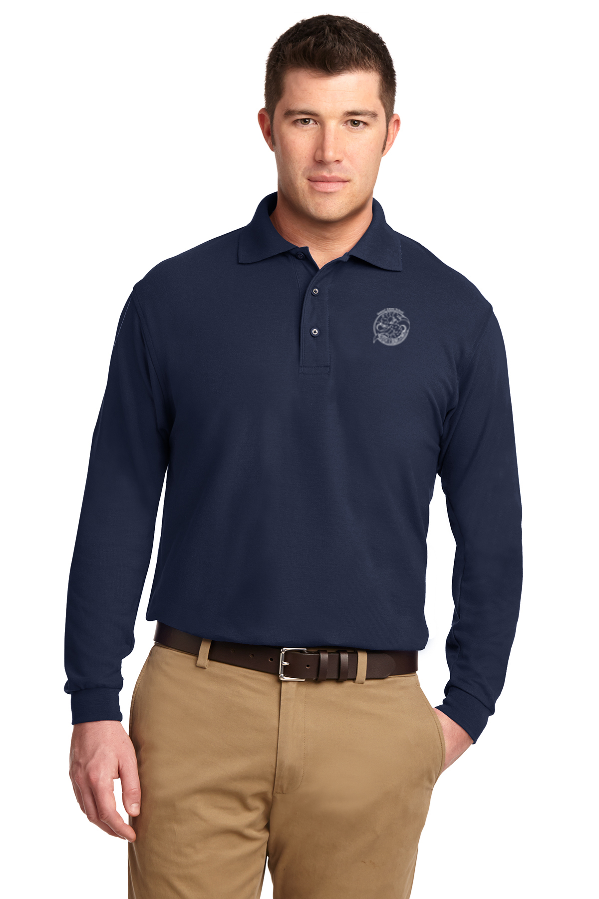 Adult Long Sleeve Polo