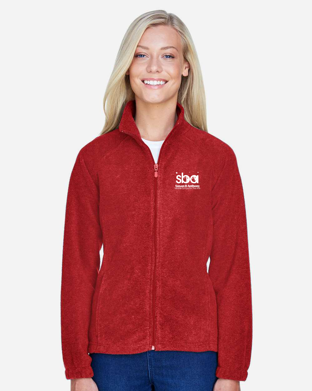 Susan B. Anthony Middle School Women Full-Zip Fleece