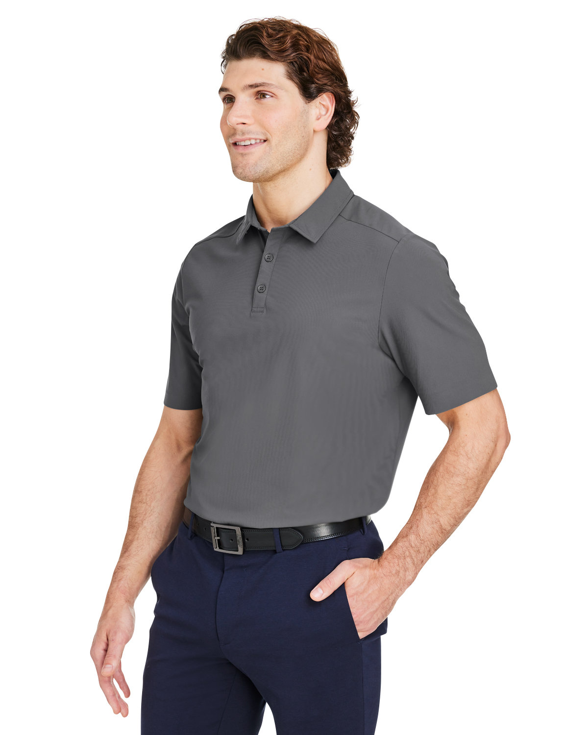 Devon & Jones CrownLux PerformanceÂ® Men\'s Windsor Welded Polo