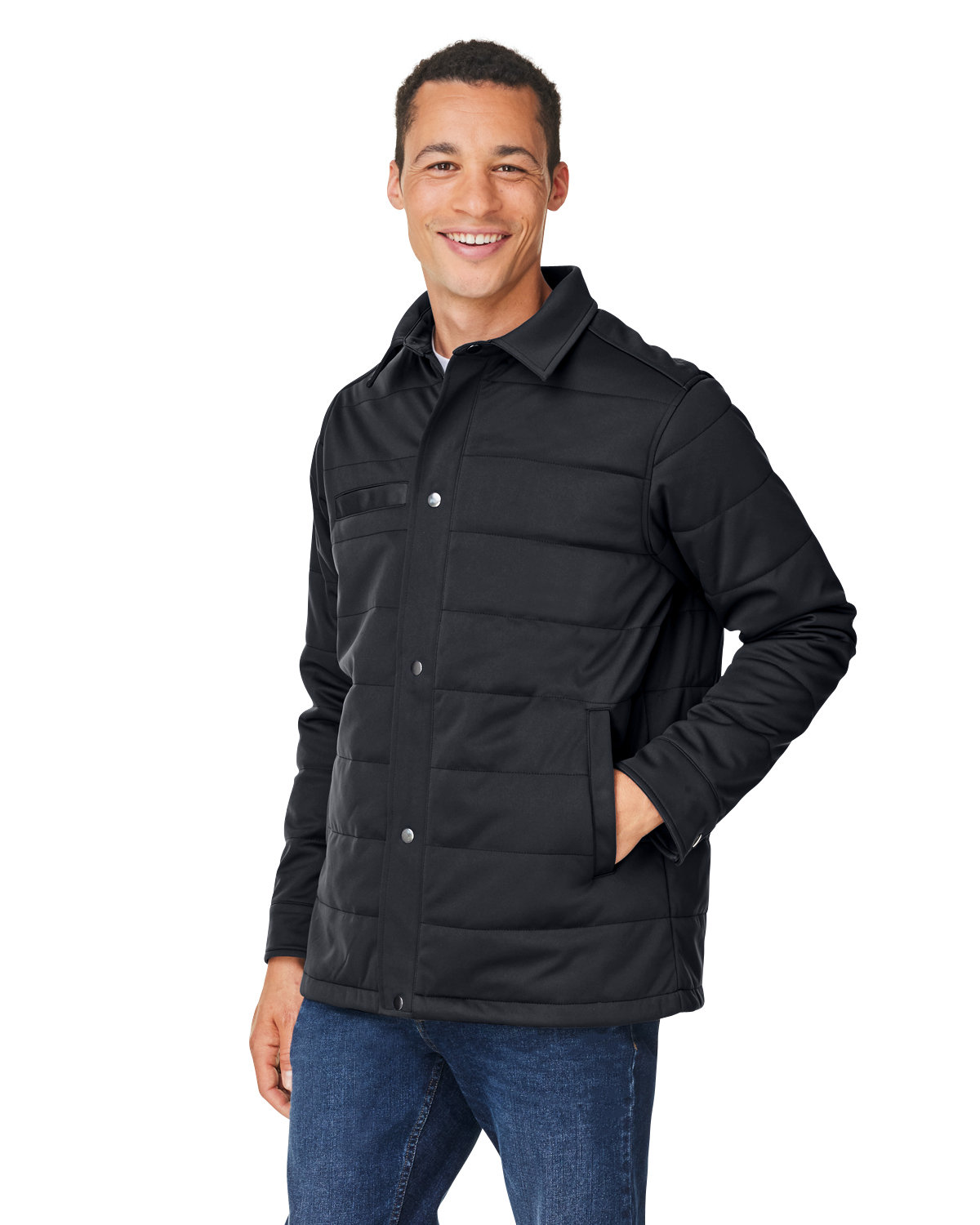 Harriton Unisex Guardian Soft Shell Chore Coat 