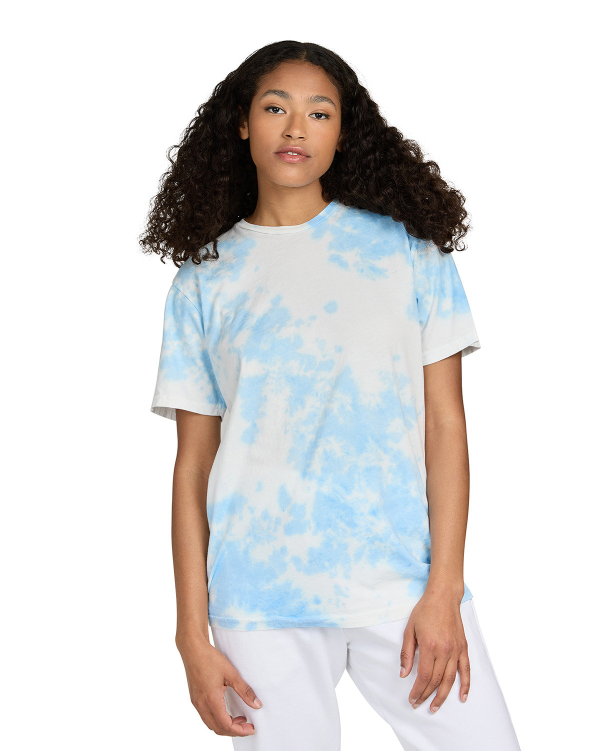 [AB] US Blanks Unisex USA Made Cloud Tie-Dye T-Shirt