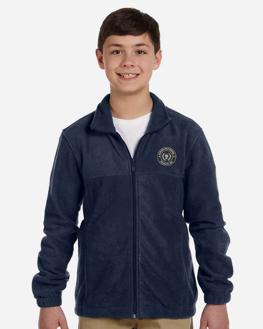 Nathan Hale School (Roxbury) Youth Full-Zip Fleece