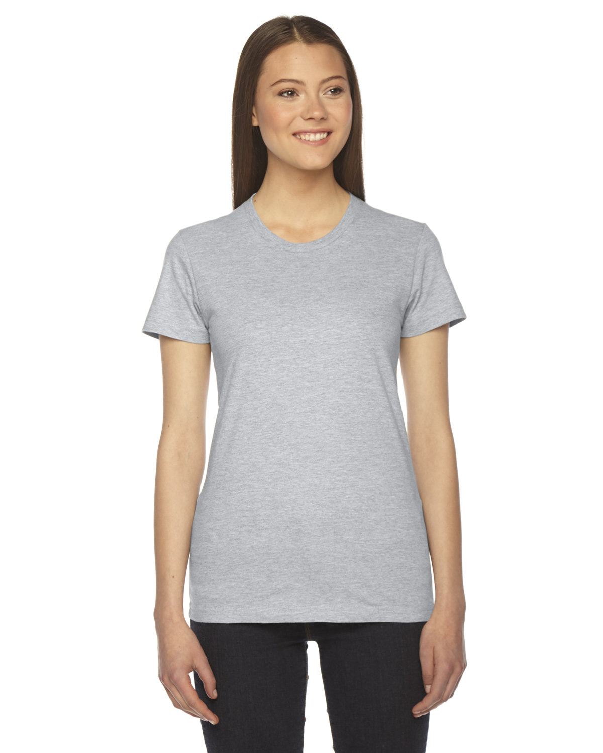 [AB] American Apparel Ladies' Fine Jersey  Short-Sleeve T-Shirt