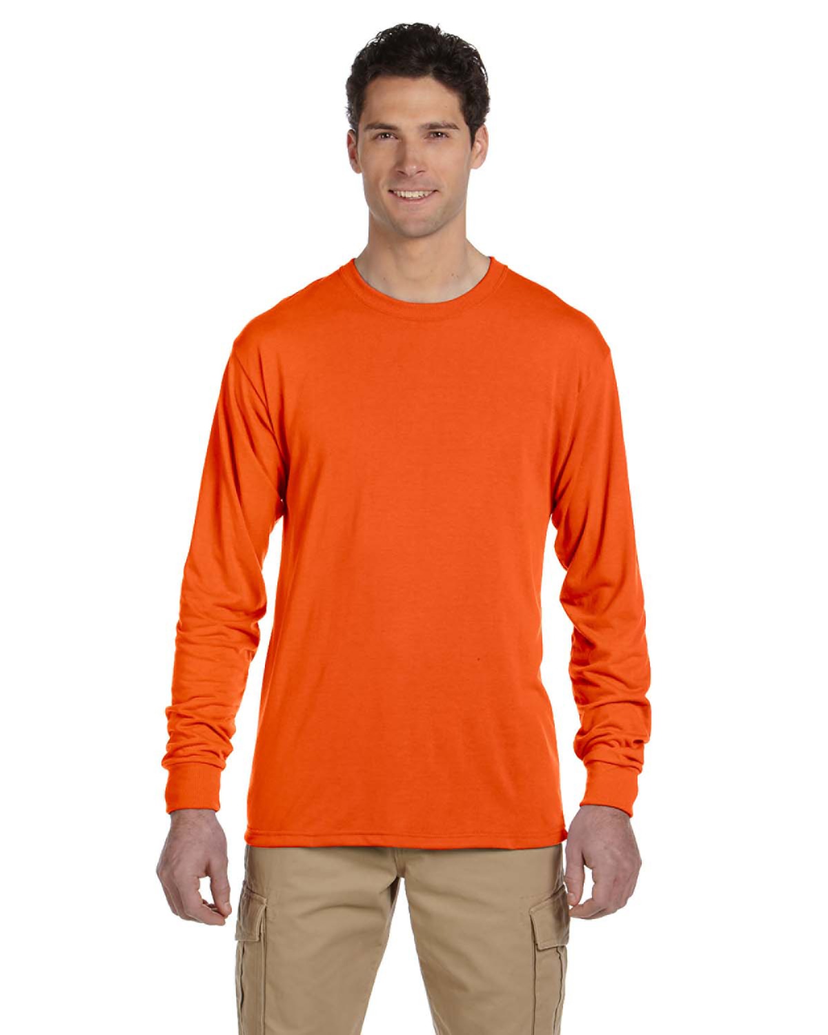 21ML Jerzees Adult 5.3 oz. DRI-POWER® SPORT Long-Sleeve T-Shirt