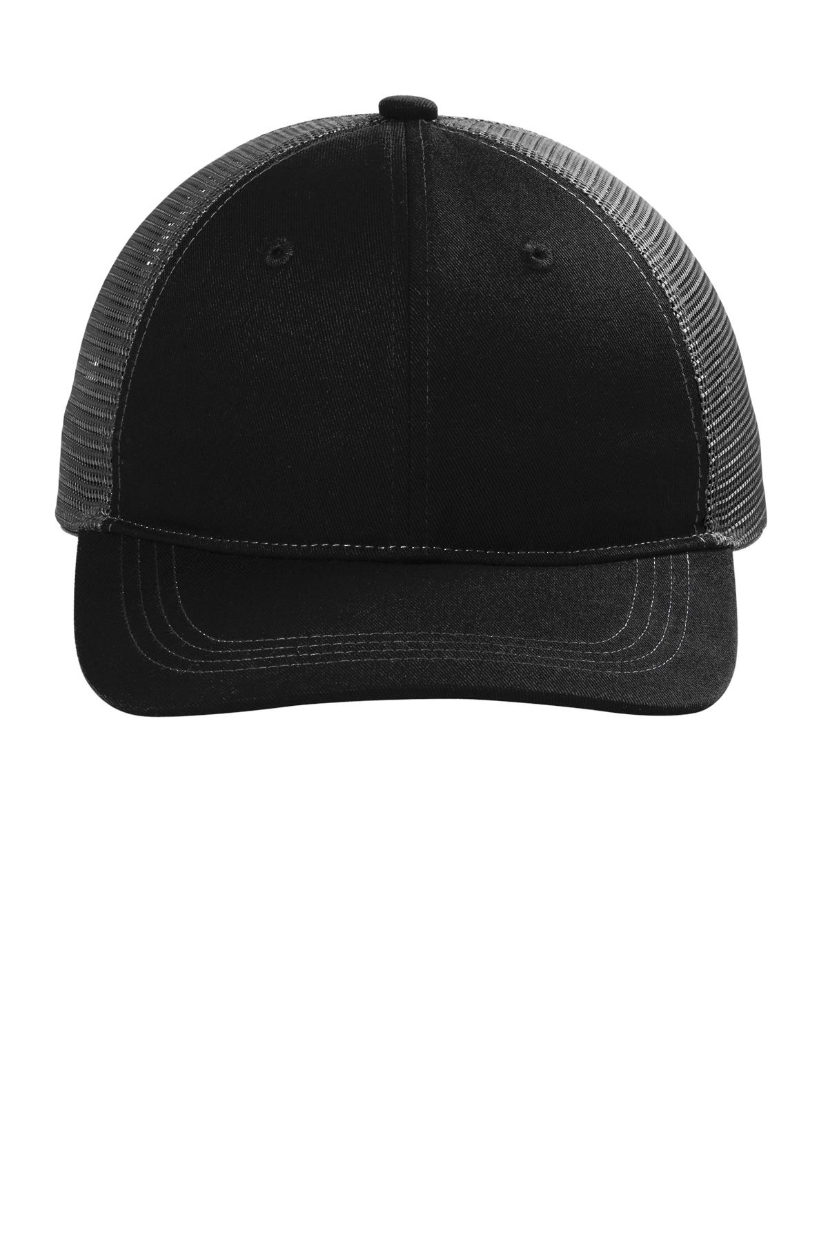 Port AuthorityÂ® Unstructured Snapback Trucker Cap