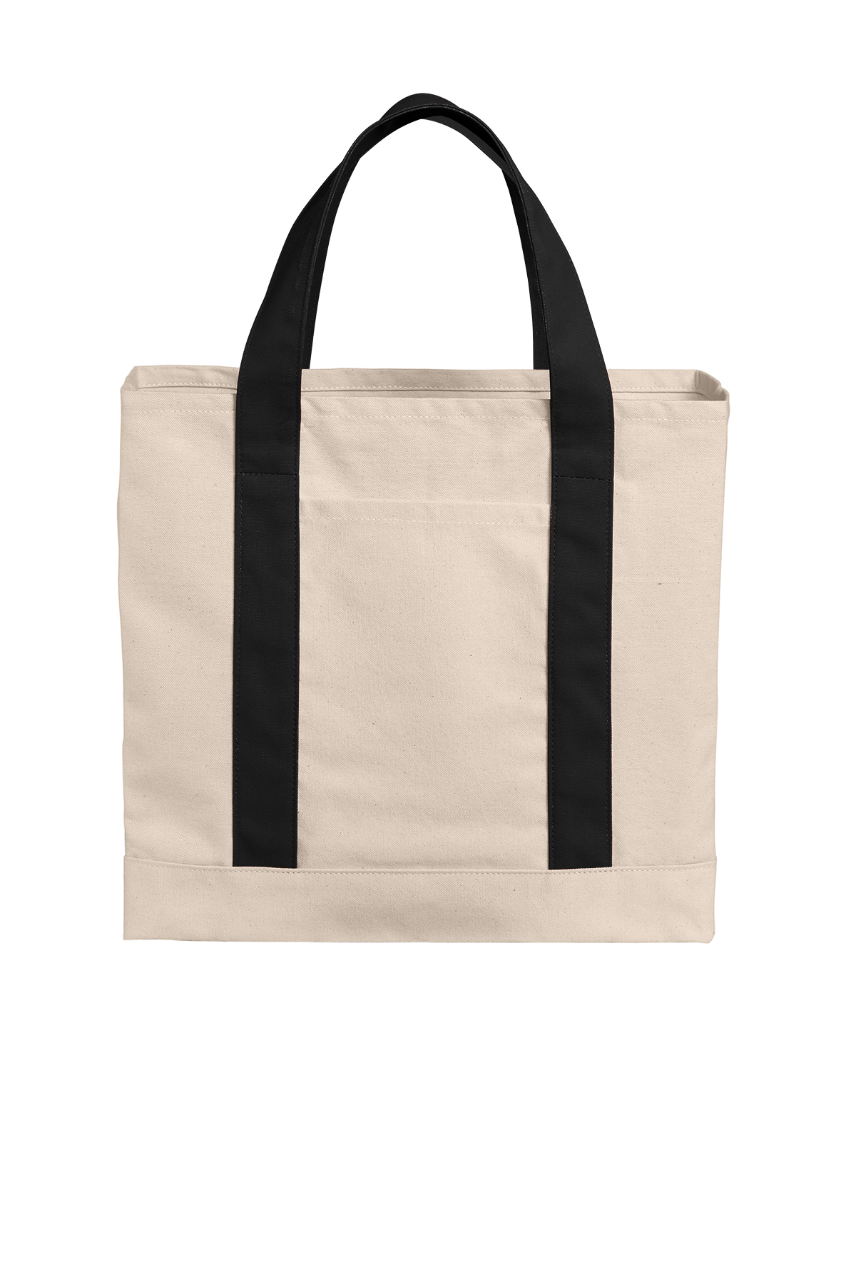 Port Authority® Cotton Canvas Two-Tone Tote