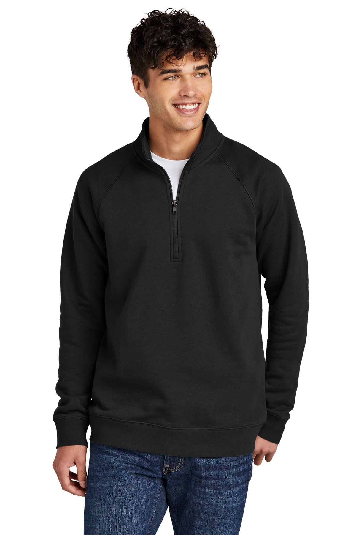 187332 Spyder Men's Transport Quarter-Zip Fleece Pullover