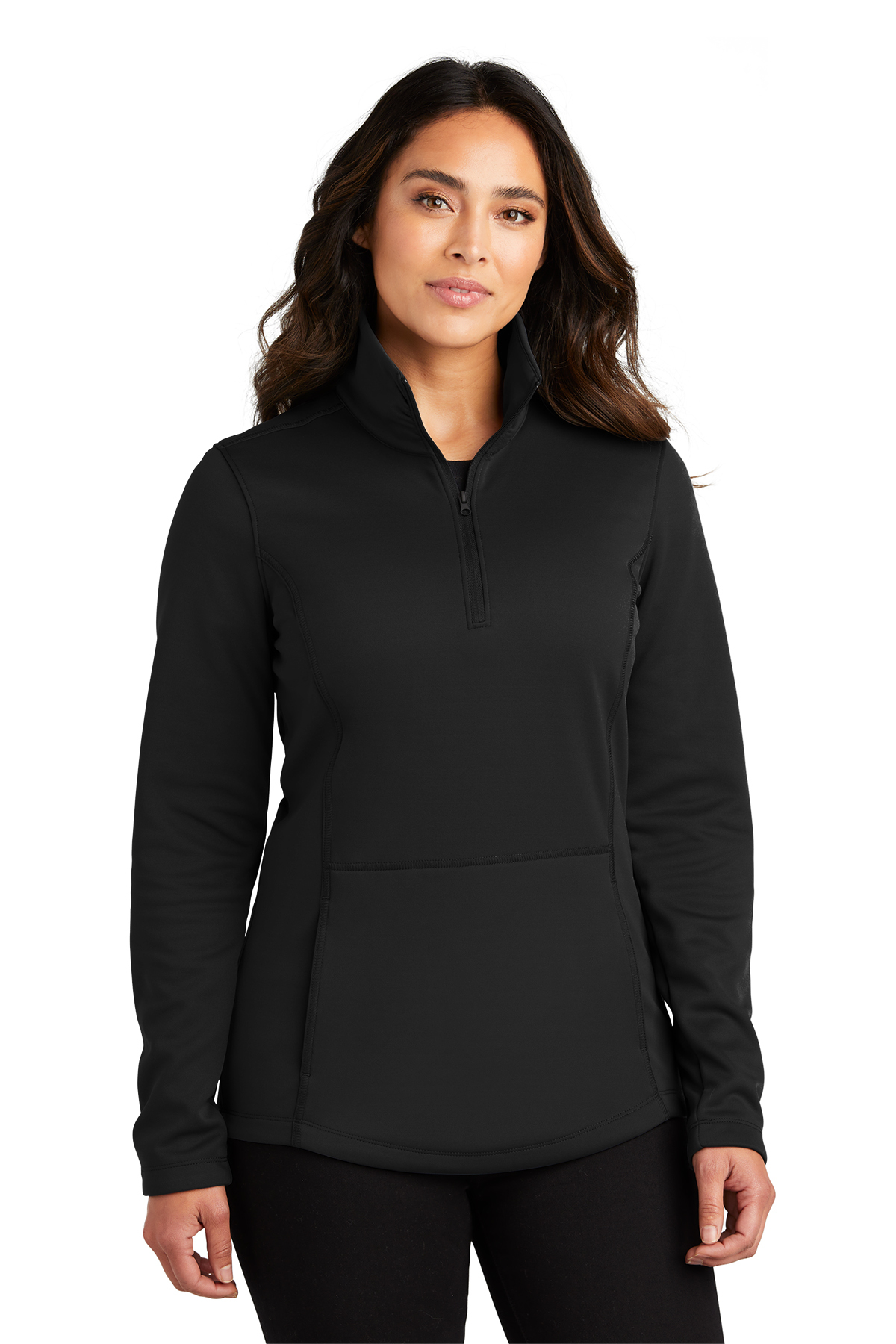 THE GYM PEOPLE Womens' Half Zip Pullover Fleece Stand Collar Crop Swea –  Walsh Jesuit Spirit Shop