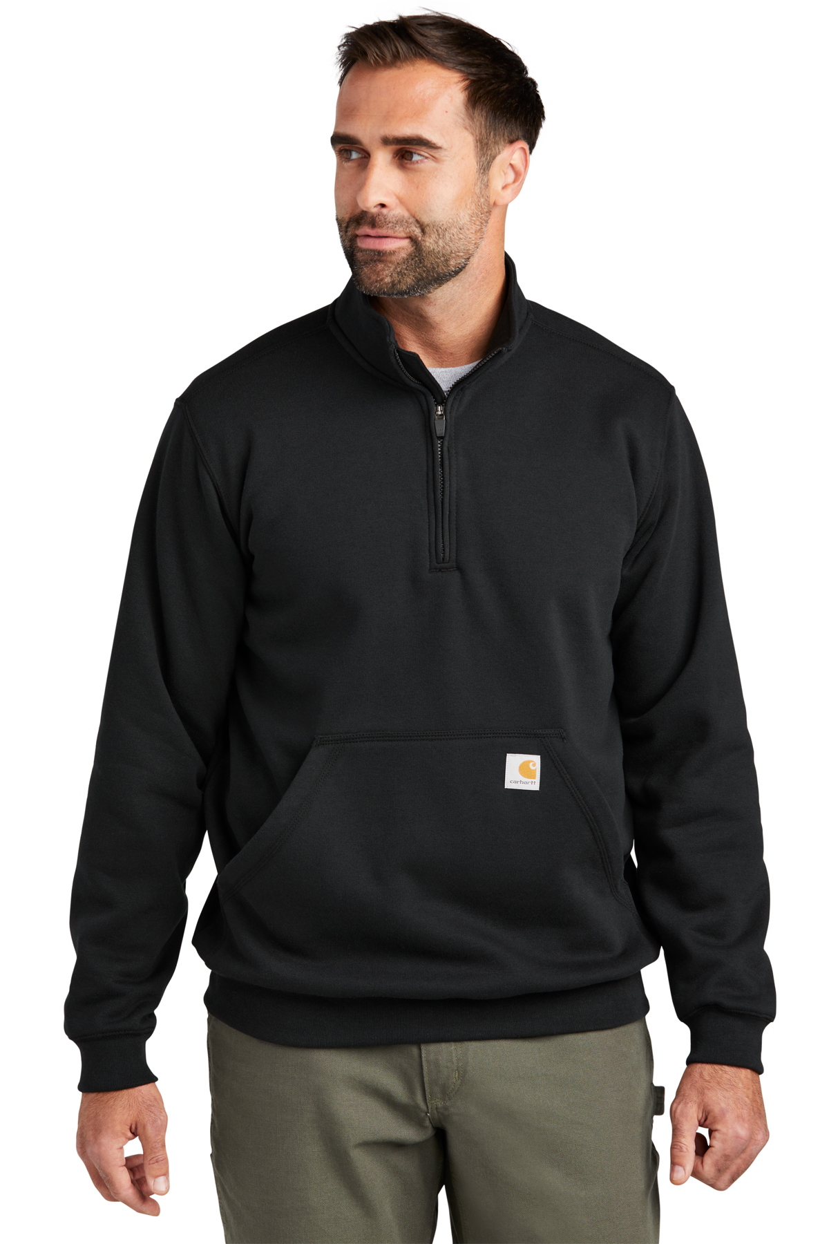 CarharttÂ® Midweight 1/4-Zip Mock Neck Sweatshirt