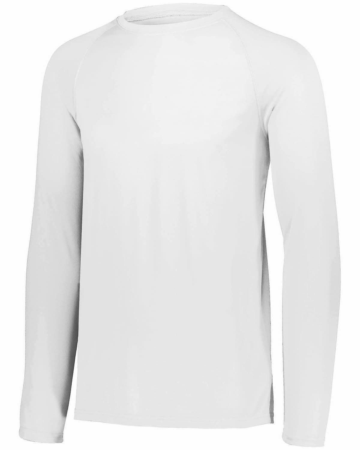 [AB] Augusta Sportswear Adult Attain Wicking Long-Sleeve T-Shirt