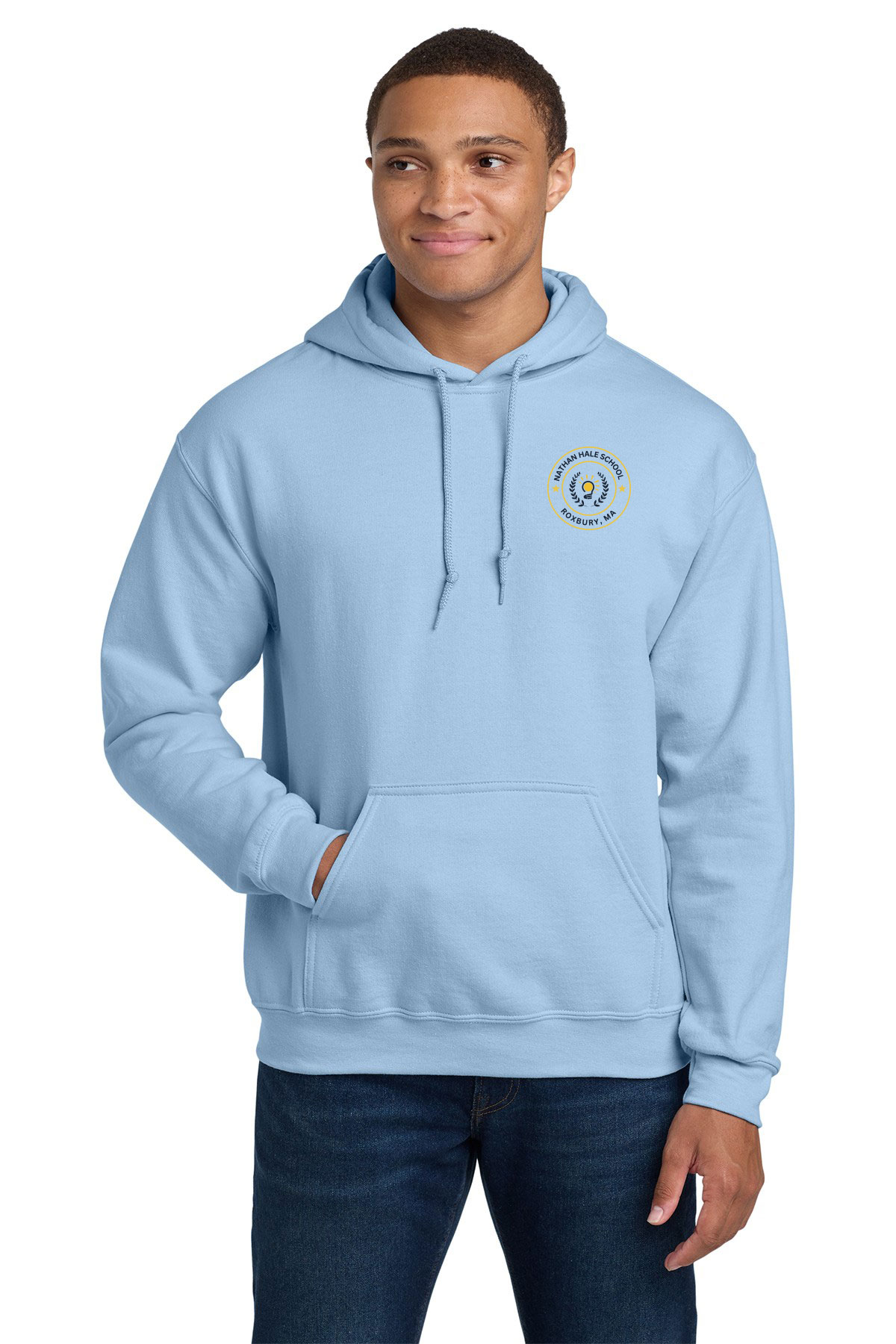 Nathan Hale School (Roxbury) Adult Heavy Blend™ Hooded Sweatshirt