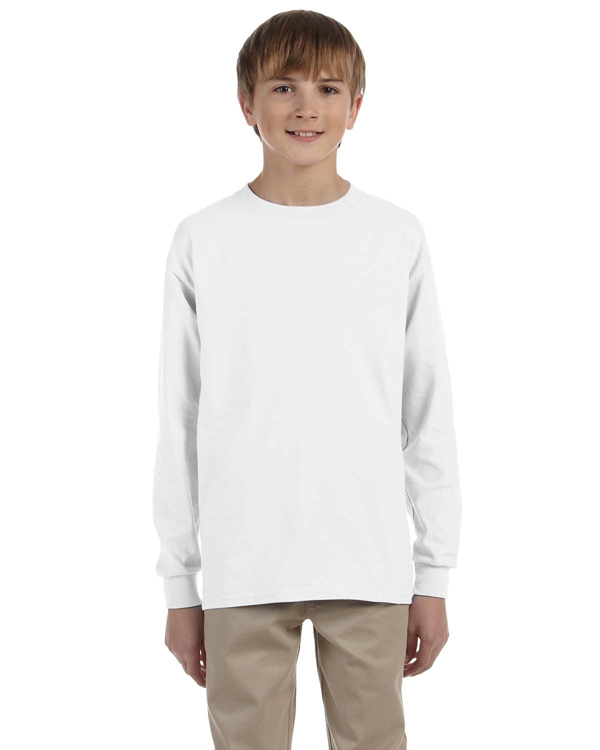 [AB] Jerzees Youth DRI-POWER® ACTIVE Long-Sleeve T-Shirt