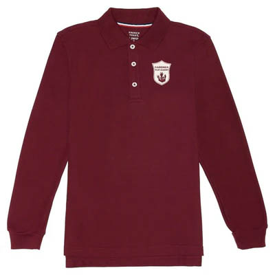 Gardner Pilot Academy Youth Long Sleeve Polo