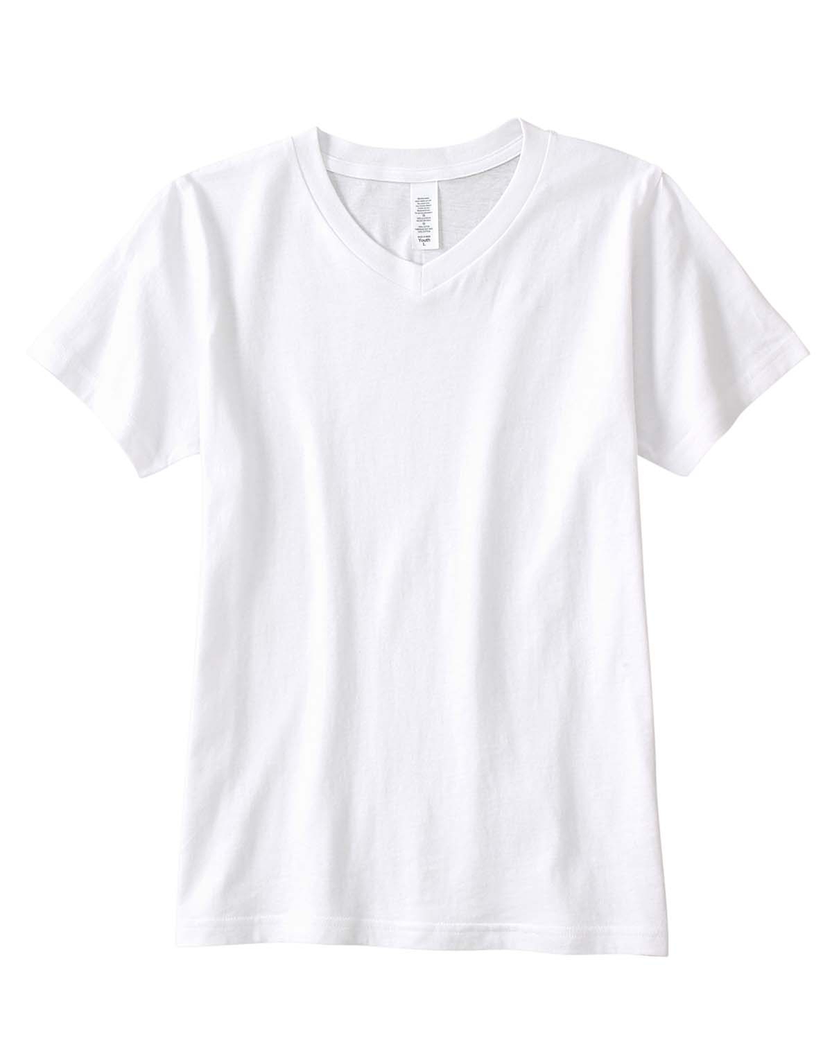 Bella + Canvas Youth Jersey Short-Sleeve V-Neck T-Shirt
