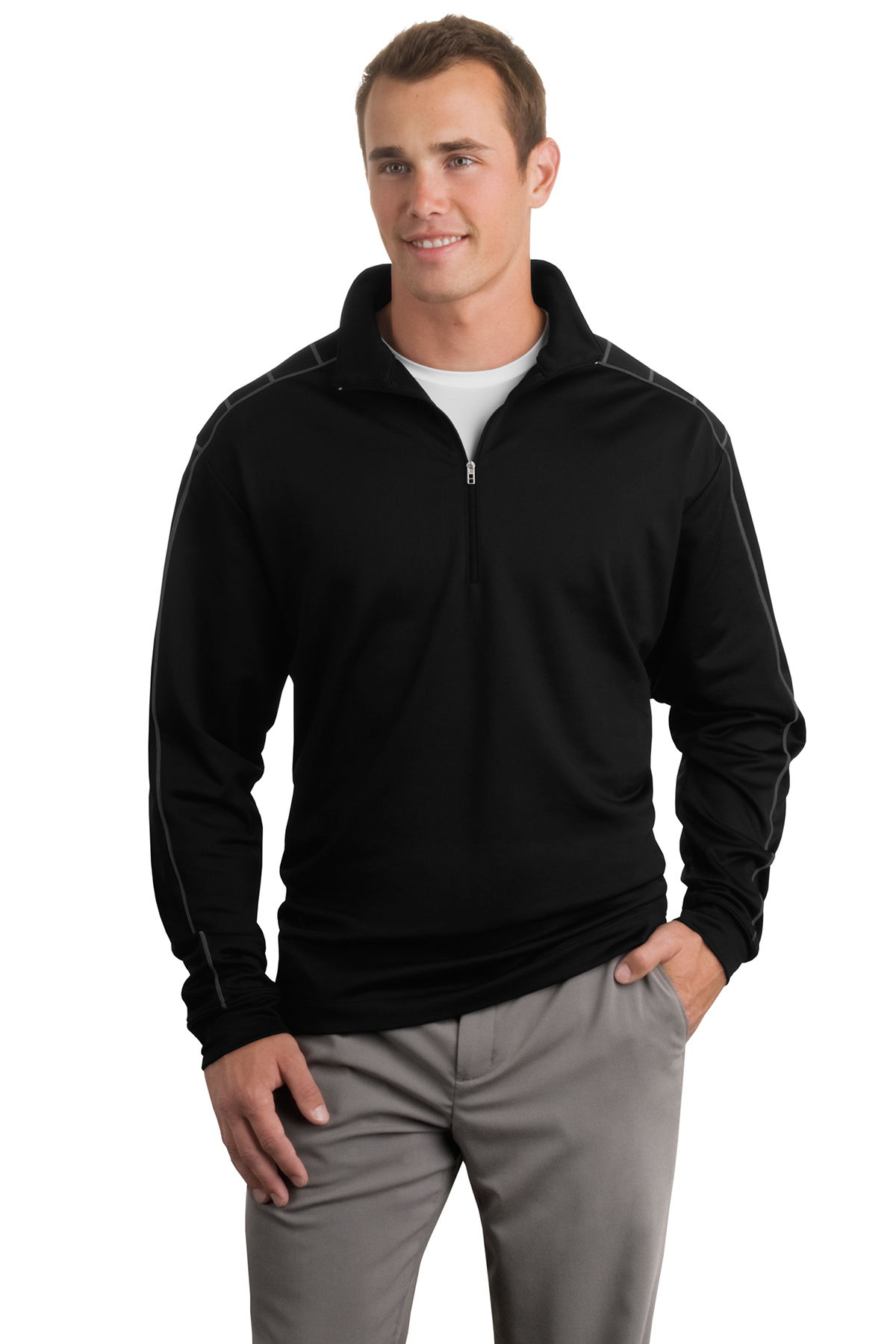 354060 Nike Dri-FIT 1/2-Zip Cover-Up