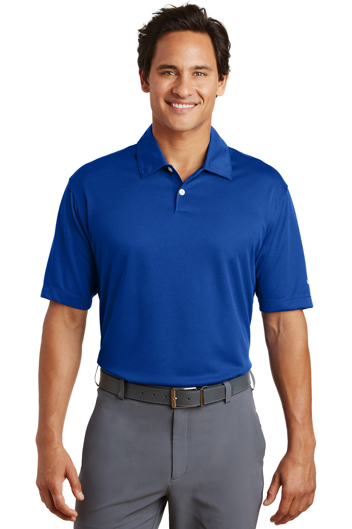 373749 Nike Dri-FIT Pebble Texture Polo