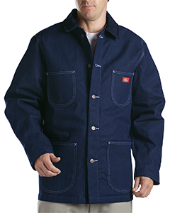 3494 Dickies Unisex Denim Blanket Lined Chore Coat