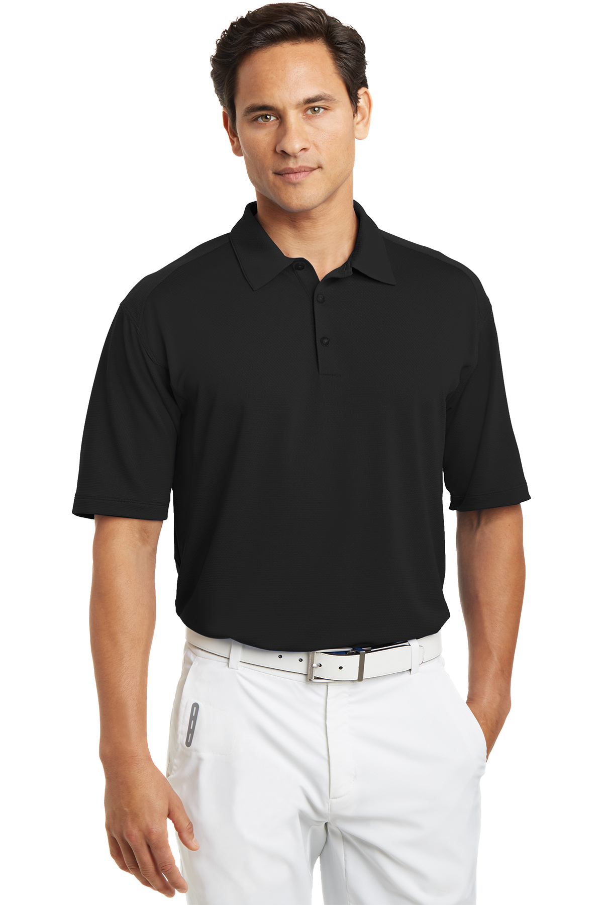 378453 Nike Dri-FIT Mini Texture Polo